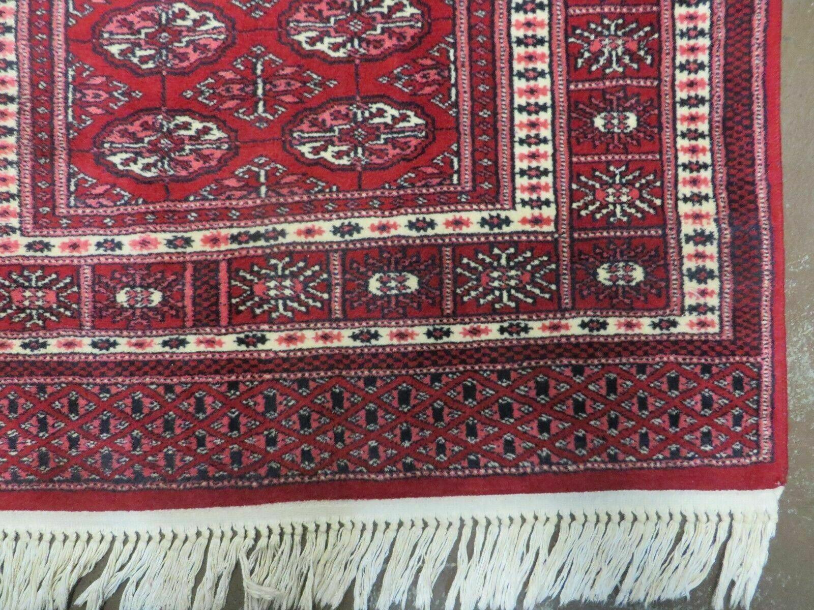 3' X 5' Vintage Fine Handmade Turkoman Bokhara Yamud Rug Carpet Nice - Nuvé