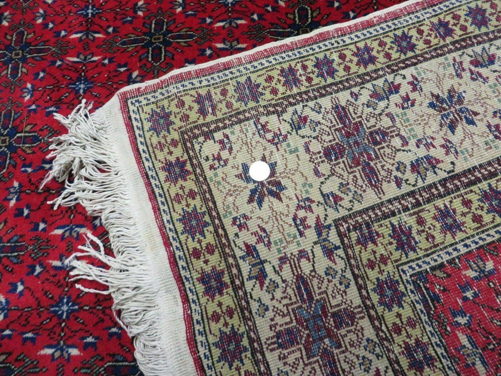 6' X 10' Vintage Handmade Turkish Sevas Kayseri Wool Rug Carpet Nice - Nuvé