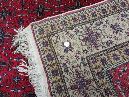 6' X 10' Vintage Handmade Turkish Sevas Kayseri Wool Rug Carpet Nice - Nuvé