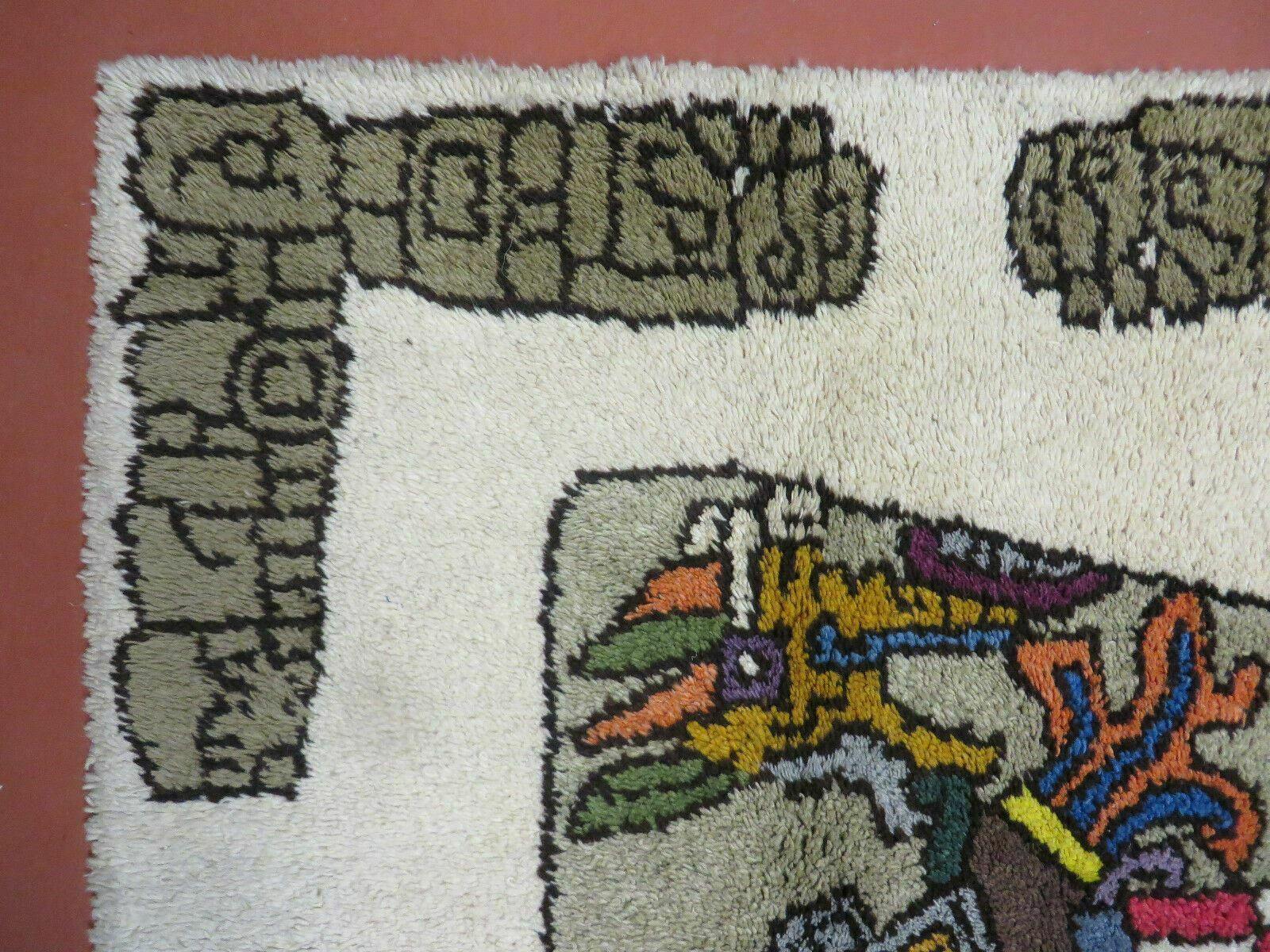 4' X 7' Vintage Handmade Knotted Tribal Nomadic Shag Wool Rug Carpet Prince - Nuvé