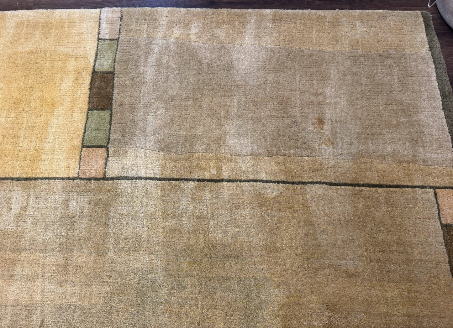 Tufenkian Tibetan Rug 12x16, Handmade Wool Modern Area Rug, Palace Size Carpet - Nuvé