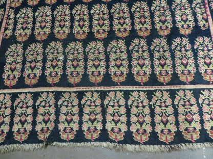 4' X 9' Antique Karabagh Caucasian Rug Handmade Wool Carpet Organic Dyes Nice - Nuvé