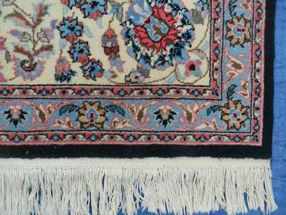10' X 14' Vintage Handmade India Wool Hand Knotted Carpet Rug Organic Dyes Nice - Nuvé