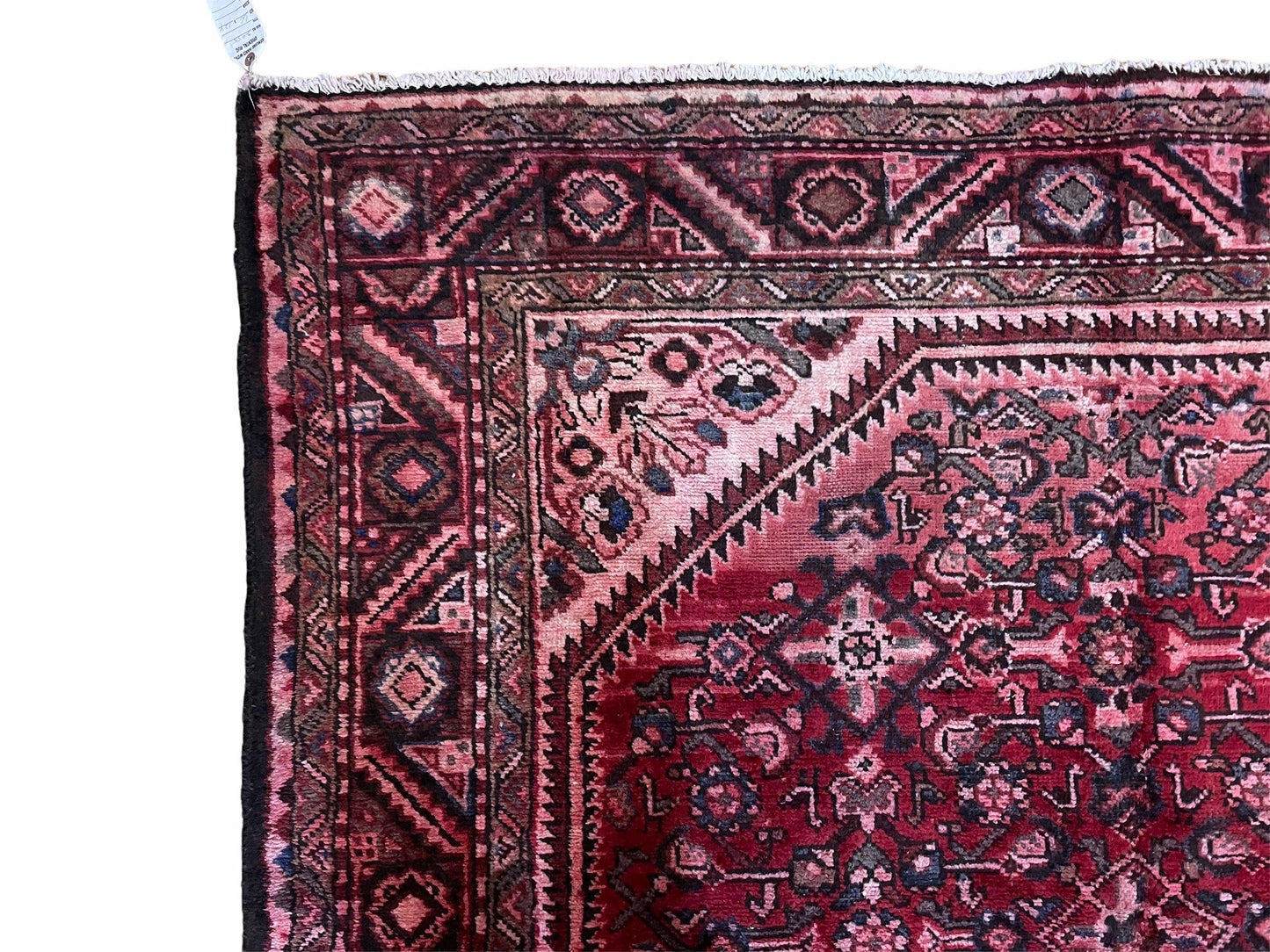 5.5 X 10 Antique Handmade Wool Tribal Gallery Rug All Over Red Runner Corridor - Nuvé