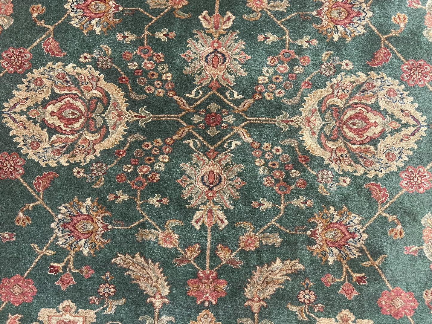 Karastan Rug 8.8 x 10 Samovar Teawash Agra #900-905, Vintage Wool Karastan Area Rug - Nuvé
