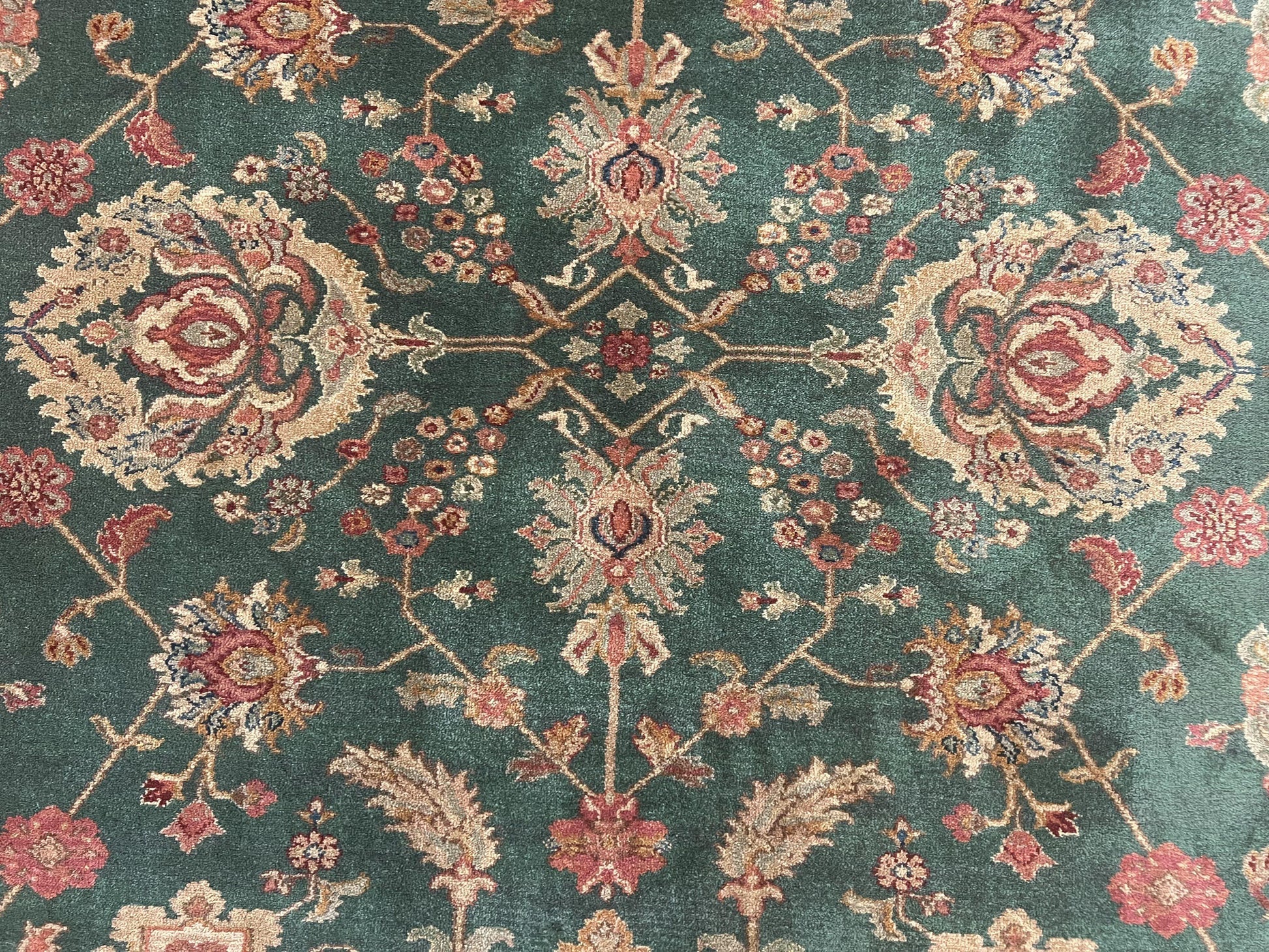 Karastan Rug 8.8 x 10 Samovar Teawash Agra #900-905, Vintage Wool Karastan Area Rug - Nuvé
