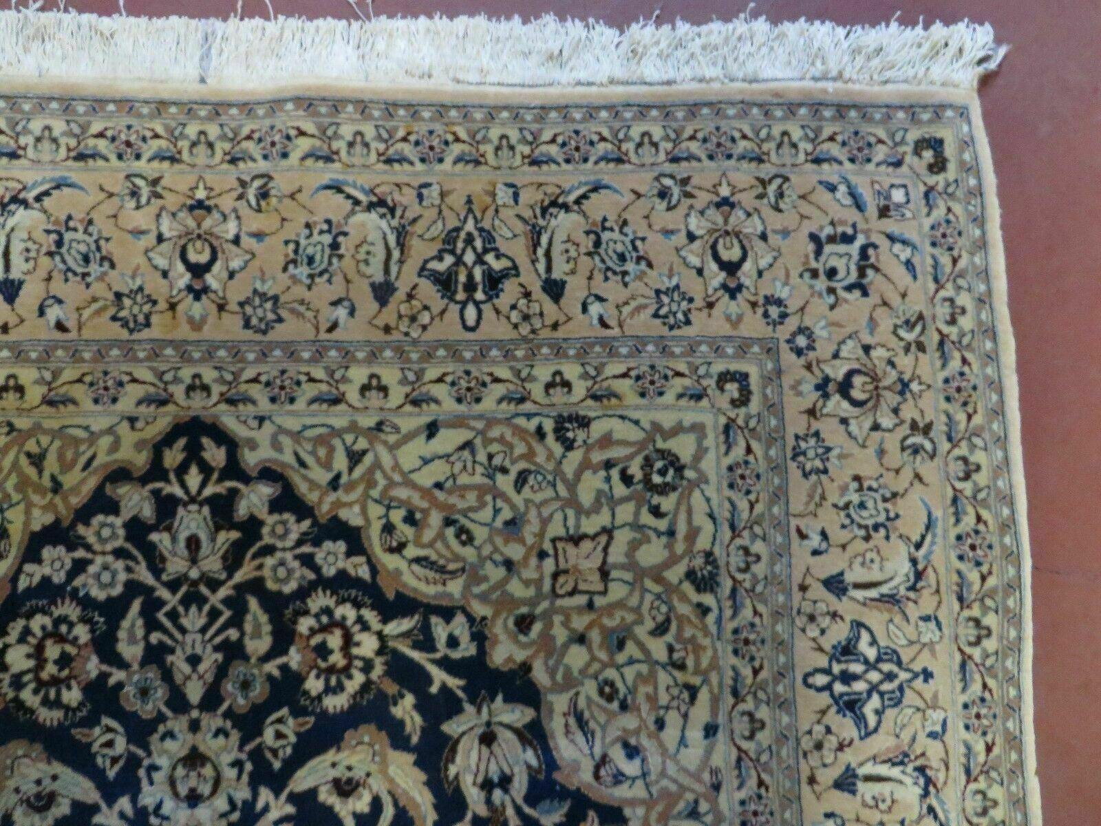4' X 6' Handmade Ultra Fine India Floral Oriental Wool Silk Rug Hand Knotted - Nuvé