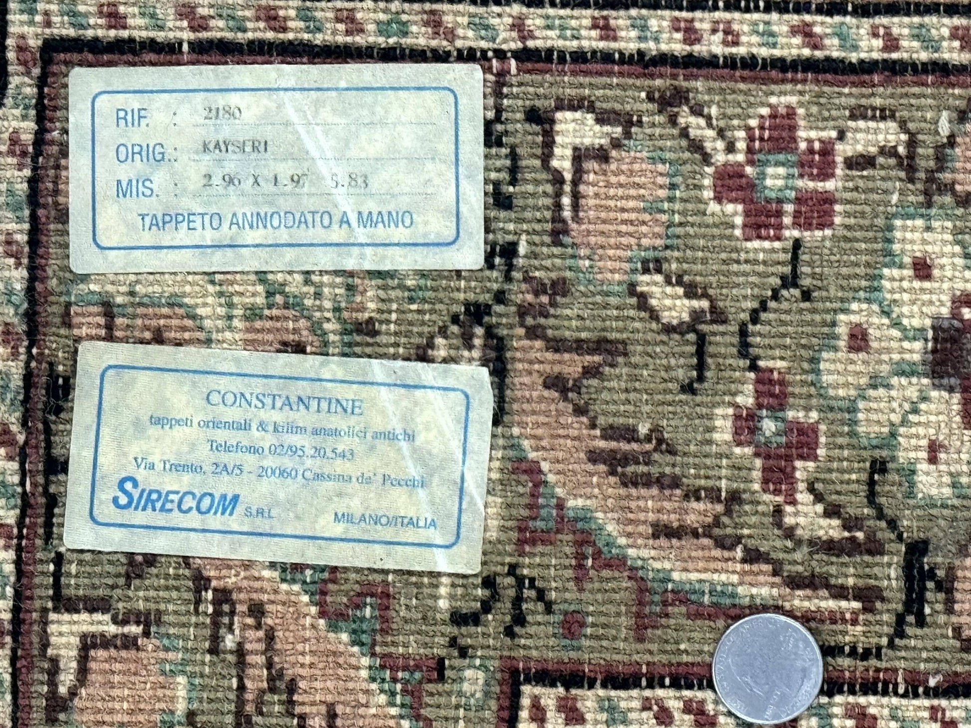 Antique Turkish Kayseri Rug 7x10 - Nuvé