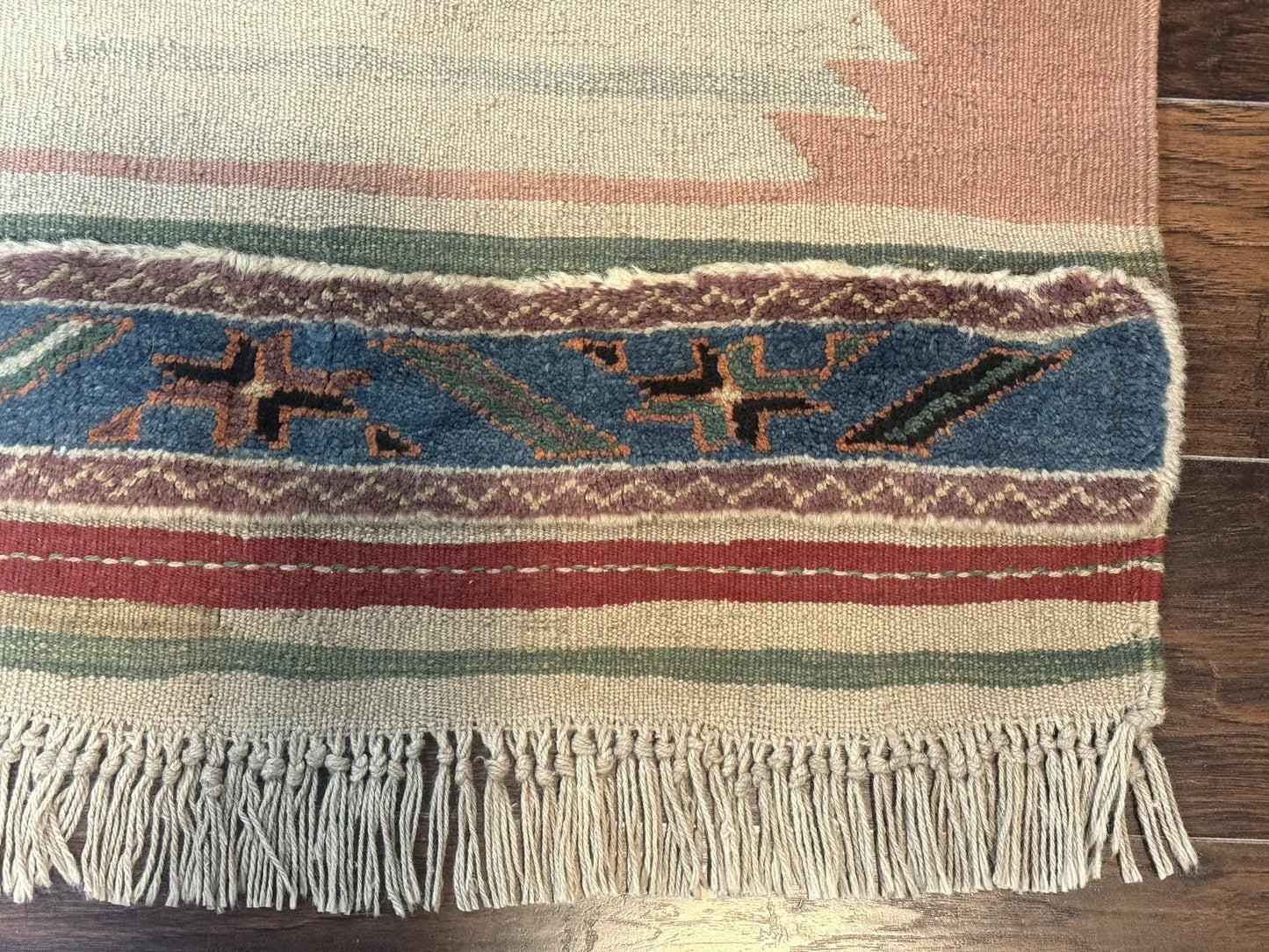 Turkish Kilim Rug 2.5 x 4.7, Flatweave Bohemian Blanket Rug, Wall Hanging Tapestry Rug - Nuvé