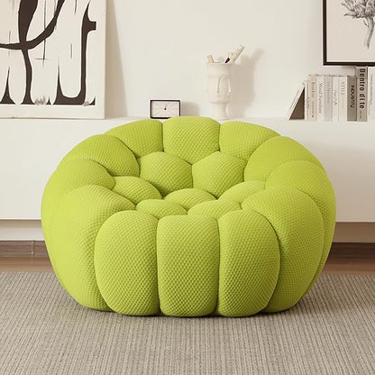 Nuvé® Mitsu Modular Bouclé Cloud Sofa - Lime Green - Single Seater - Nuvé