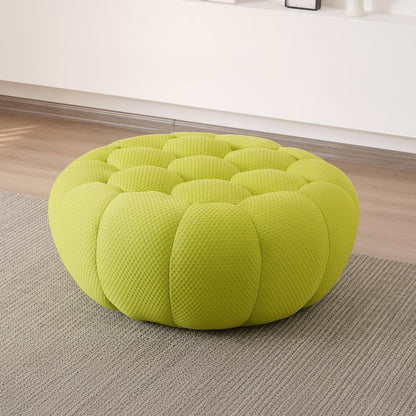 Nuvé® Mitsu Modular Bouclé Cloud Sofa - Lime Green - Ottoman - Nuvé