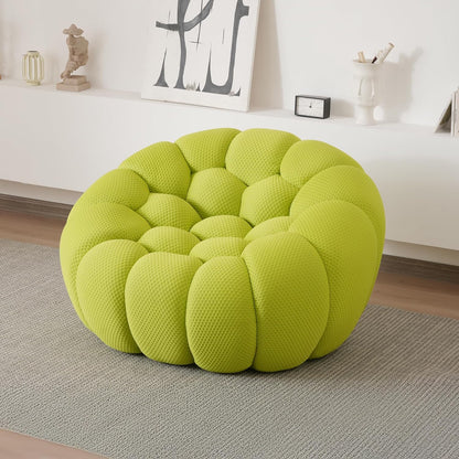 Nuvé® Mitsu Modular Bouclé Cloud Sofa - Lime Green - Single Seater - Nuvé