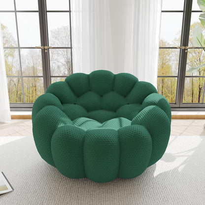 Nuvé® Mitsu Modular Bouclé Cloud Sofa - Dark Green - Single Seater - Nuvé