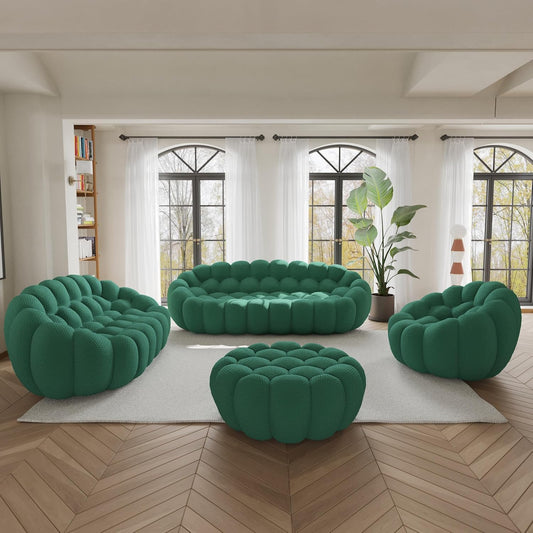 Nuvé® Mitsu Modular Bouclé Cloud Sofa - Nuvé