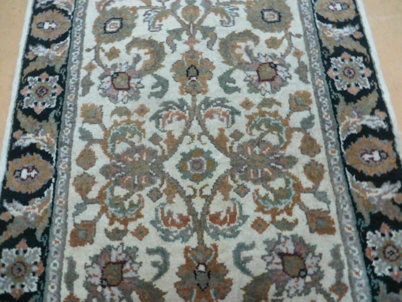 2' X 3' Handmade Indian Wool Rug Carpet Nice - Nuvé