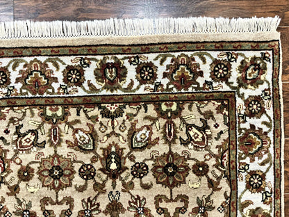 Pak Persian Rug 4x6, Floral Allover Vintage Oriental Carpet, Handmade Wool Rug - Nuvé