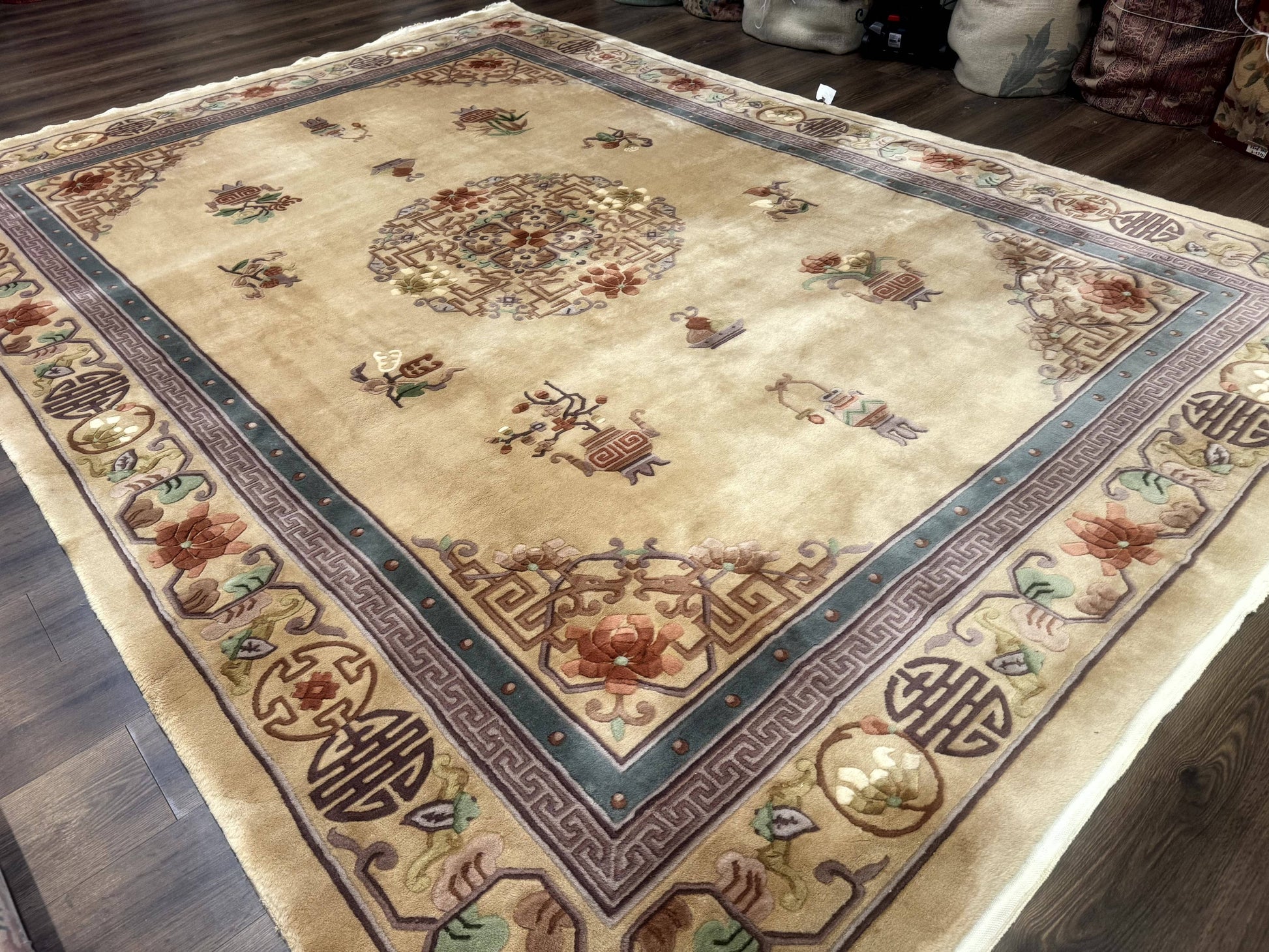 Chinese Wool Rug 8x12, Chinese 90 Line Rug - Nuvé