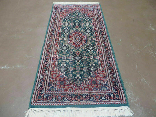 5' X 7' Vintage Handmade Indian Jaipur Wool Rug Carpet Traditional Oriental Area Rug Home Décor - Nuvé