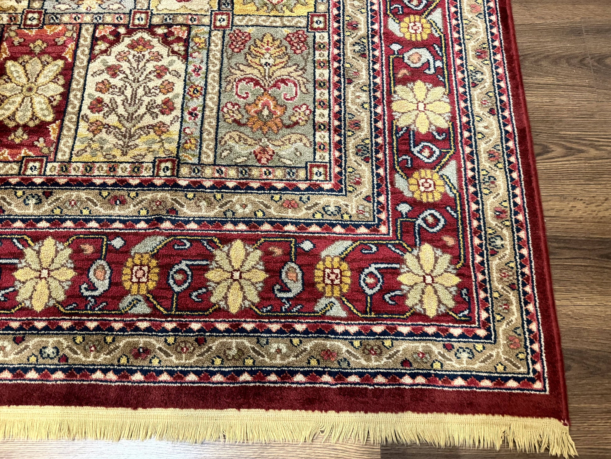 Karastan Bakhtiyari Rug 8.8 x 10, Antique Legends Karastan Wool Carpet #2200-202, Multicolor Panel - Nuvé