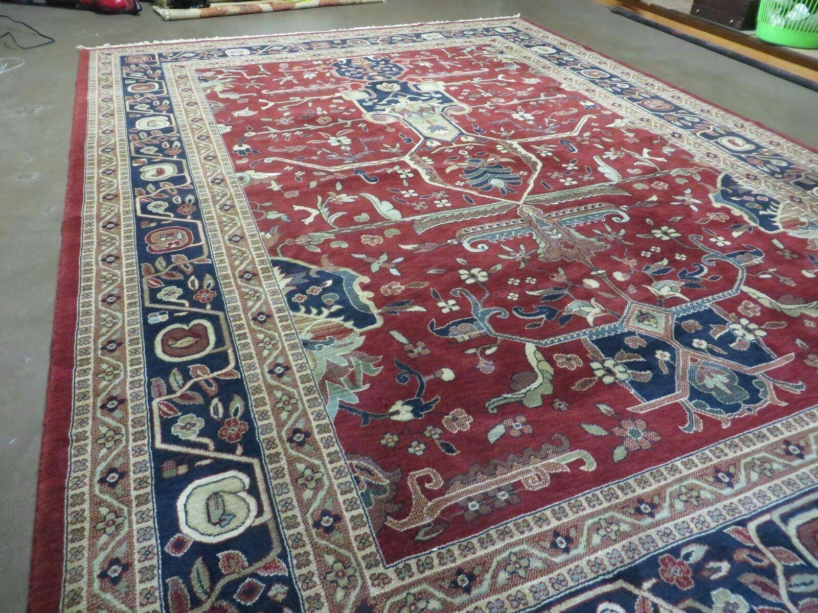 8' x 11' 7" Vintage Power Loomed Couristan European Wool Rug Belgium Forbes Nice - Nuvé