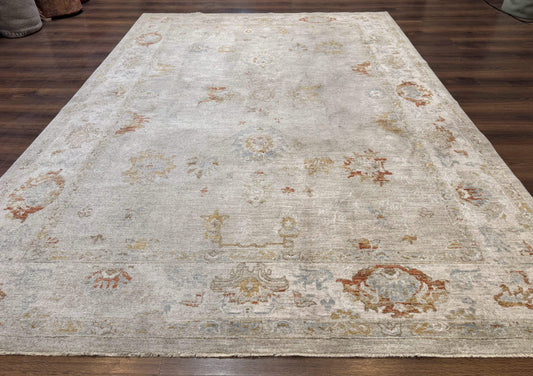 Modern Turkish Oushak Rug 7x9, Netural Colors - Nuvé