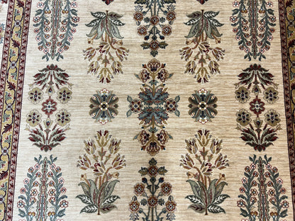 Karastan Rug 8.8 x 12, Ashara Amritsar #549, Oatmeal Color, Wool Pile Karastan Carpet, Discontinued Karastan Area Rug, Decorative - Nuvé