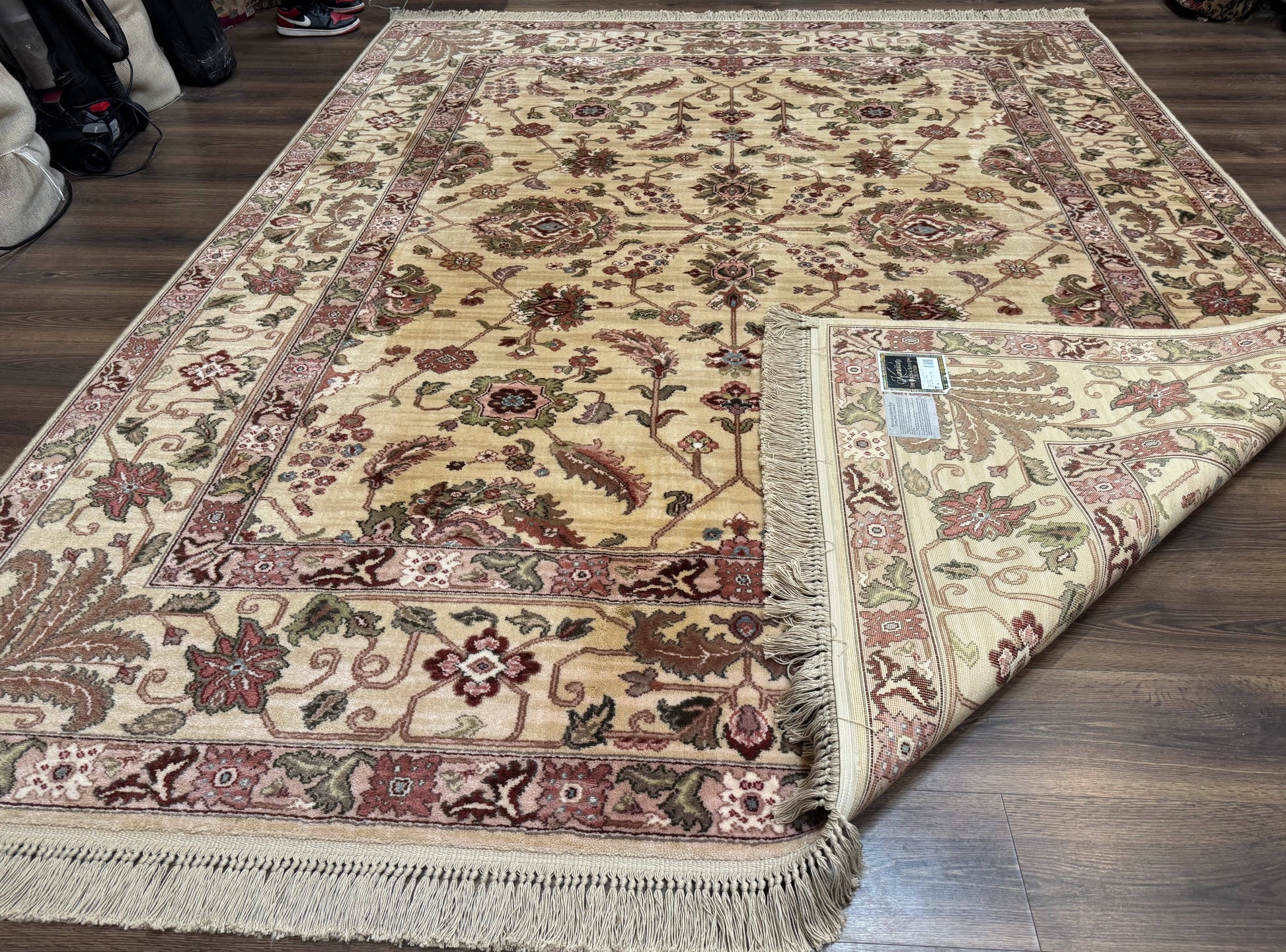 8.8 x 10.6 Karastan Agra Rug #704, Original 700 Series, Discontinued, Wool Pile, Vintage, Rare - Nuvé