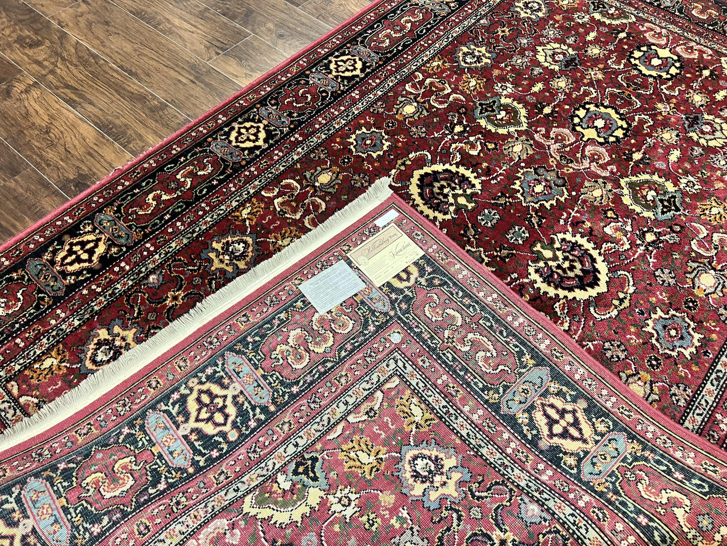 Karastan Rug 6x9, Williamsburg Herati #558, Wool Karastan Carpet, Vintage Karastan Persian Area Rug, Wool Pile - Nuvé