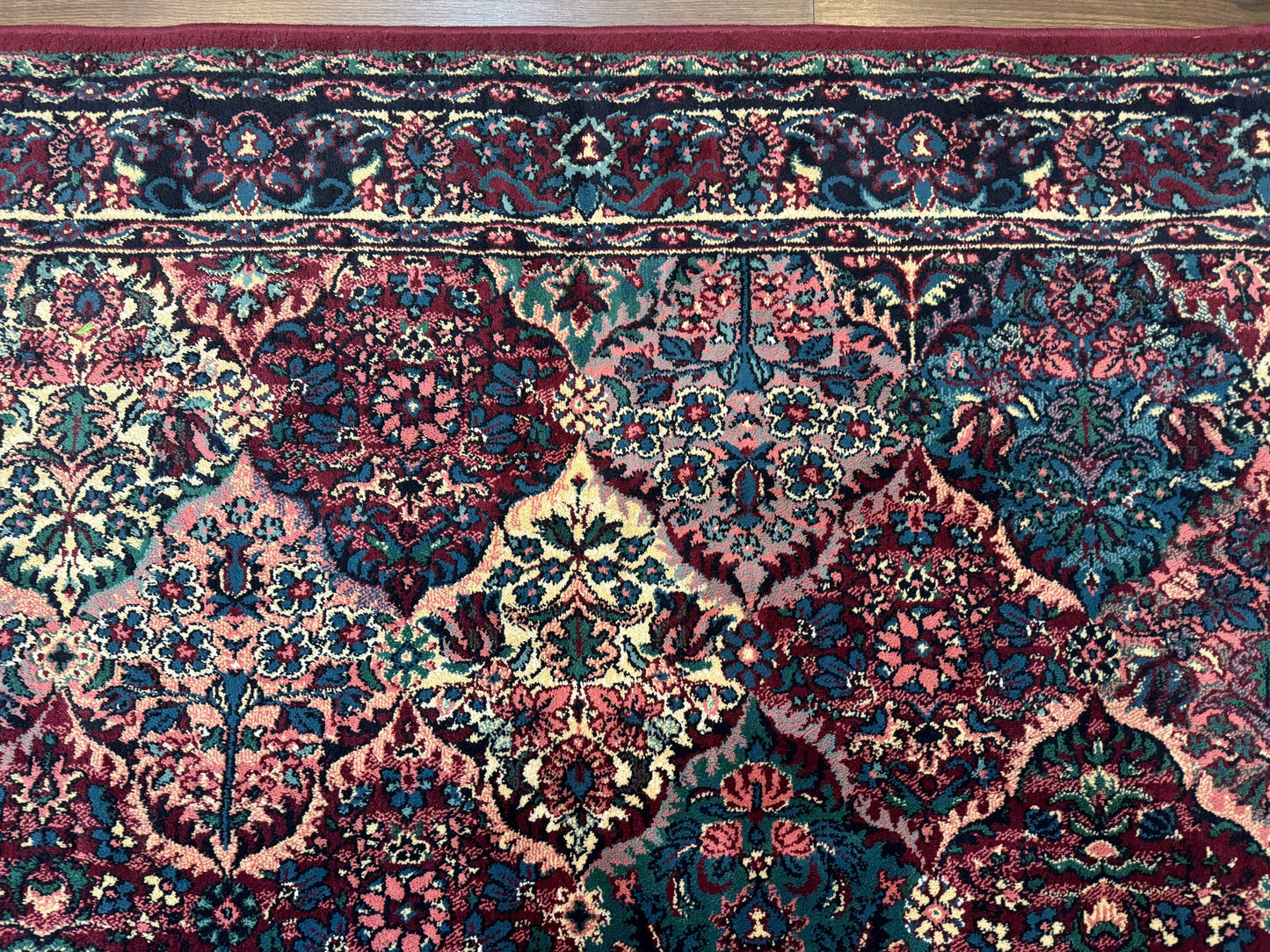 Multicolor Panel Kirman Rug 8x11 - Nuvé
