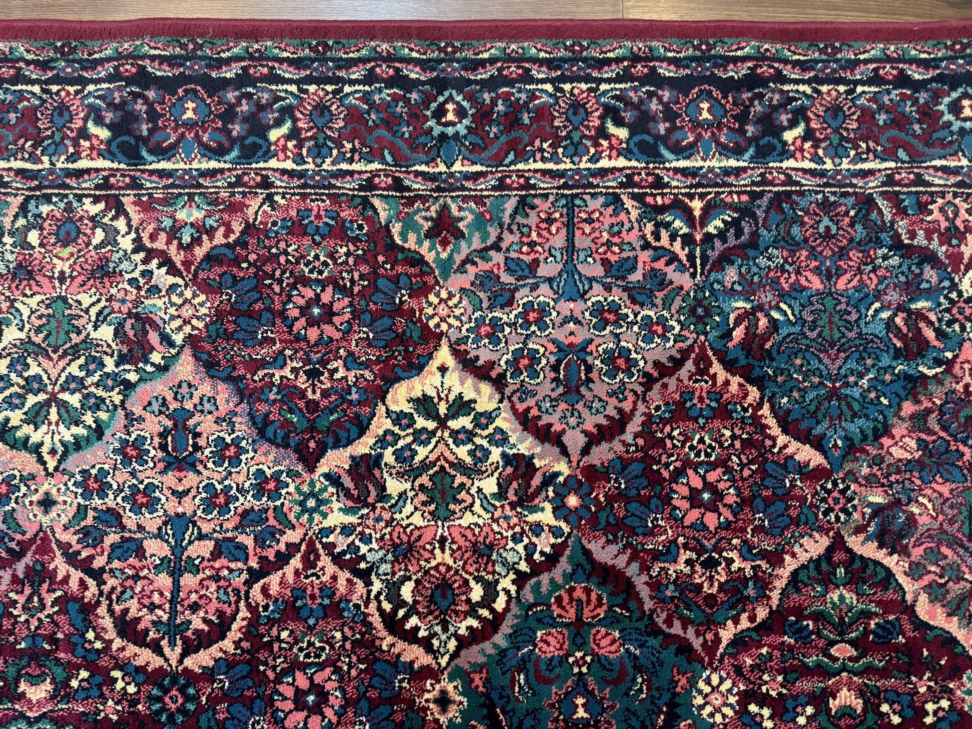 Multicolor Panel Kirman Rug 8x11 - Nuvé
