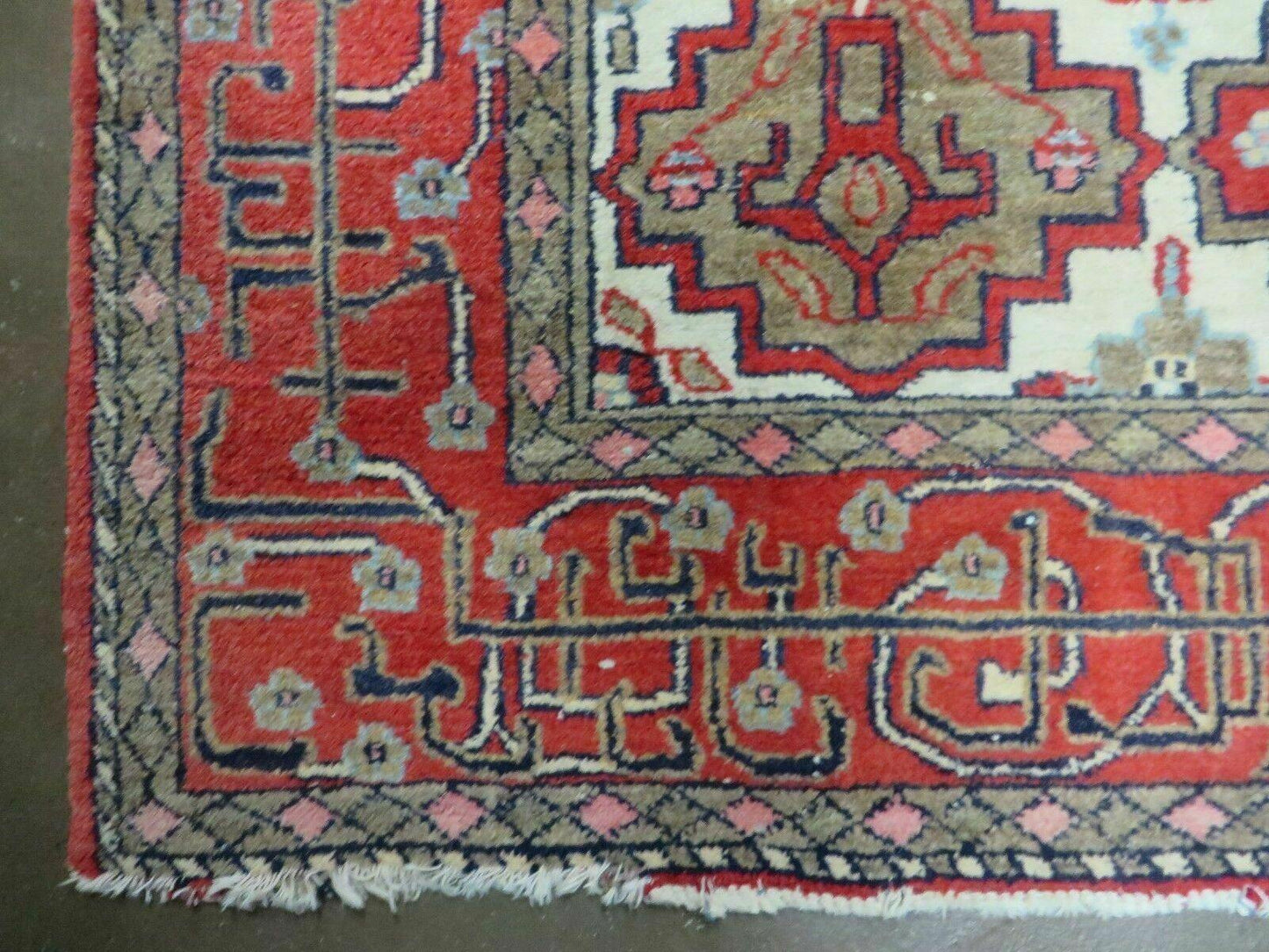 4' X 6' Antique Handmade Turkish Anatolian Wool Rug Vegetable Dyes - Nuvé