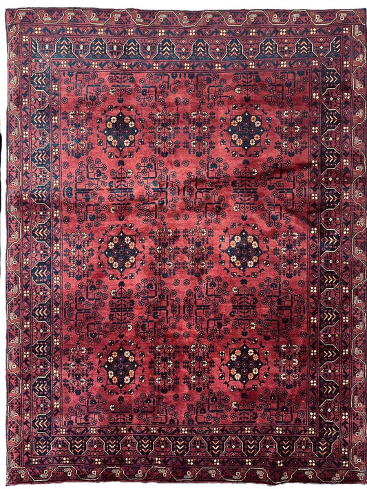 Afghani Area Rug I Turkoman Khal Mohammadi 4’9” x 6’2” - Nuvé
