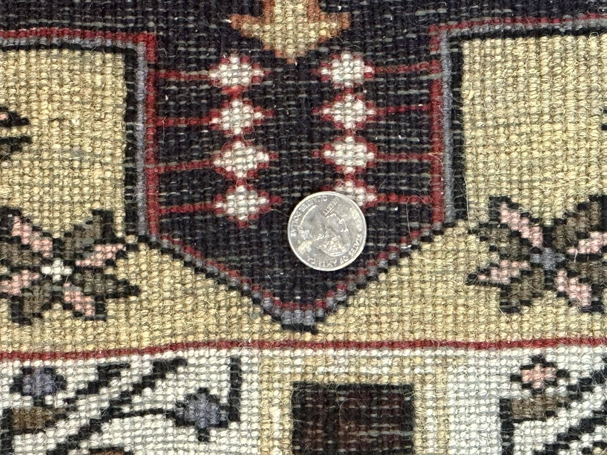 Persian Tribal Runner Rug 2.4 x 9.4, Geometric Medallions, Sarab Runner - Nuvé