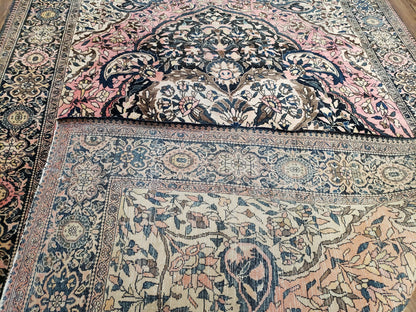 Antique Persian Farahan Rug, 4'1" x 6' 5" - Nuvé
