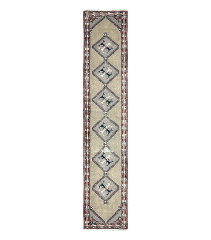 Persian Sarab Runner 2 x 11, Antique Tribal Persian Runner Rug