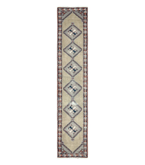 Persian Sarab Runner 2 x 11, Antique Tribal Persian Runner Rug