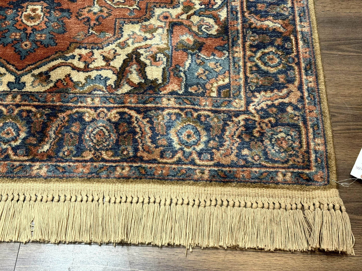Karastan Rug 4x6, Vintage Karastan #744 Antique Serapi Pattern, Wool Pile, Original 700 Series Karastan Carpet - Nuvé