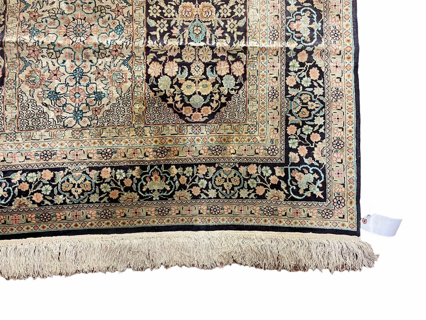 4' X 6' Vintage Fine Hand Made Turkish Oriental Silk Rug 400 KPSI Wow - Nuvé