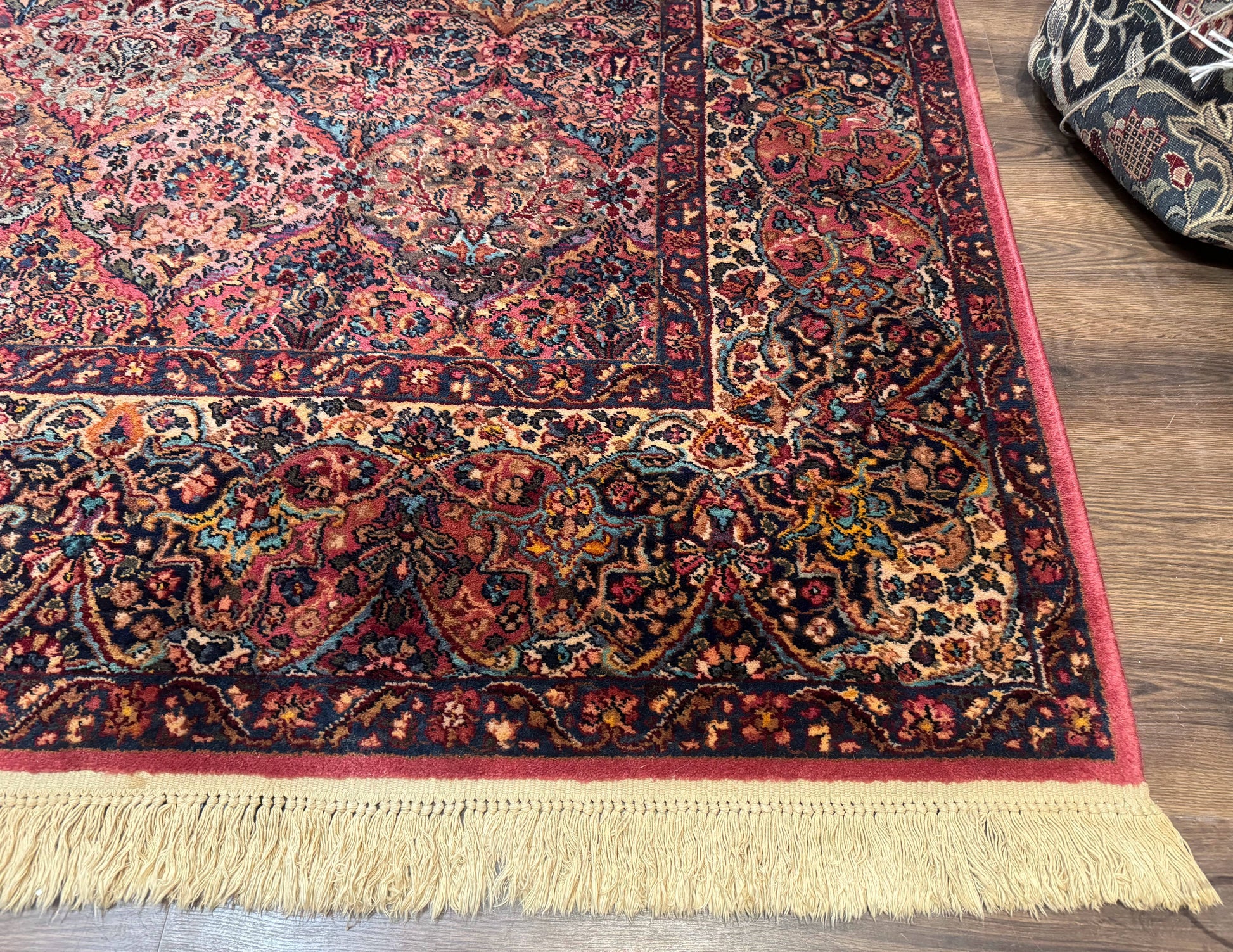 10x18 Karastan Multicolor Panel Kirman Rug #717, Palace Size Wool Discontinued Original 700 Series - Nuvé