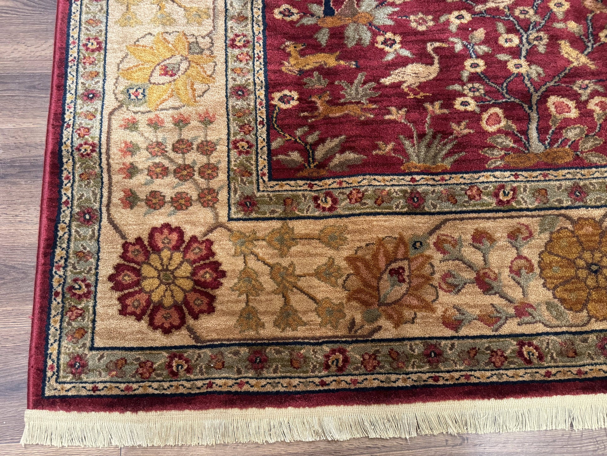 Karastan Rug 8.8 x 10, Antique Legends Emperor's Hunt 2200-204, Wool Vintage Discontinued Karastan - Nuvé