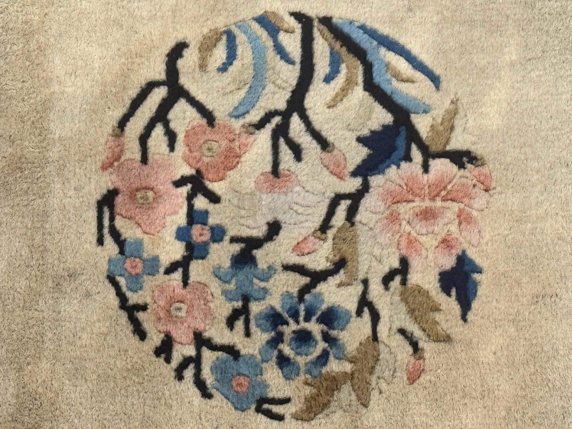 Chinese Peking Rug 2x3, Small Chinese Wool Carpet - Nuvé