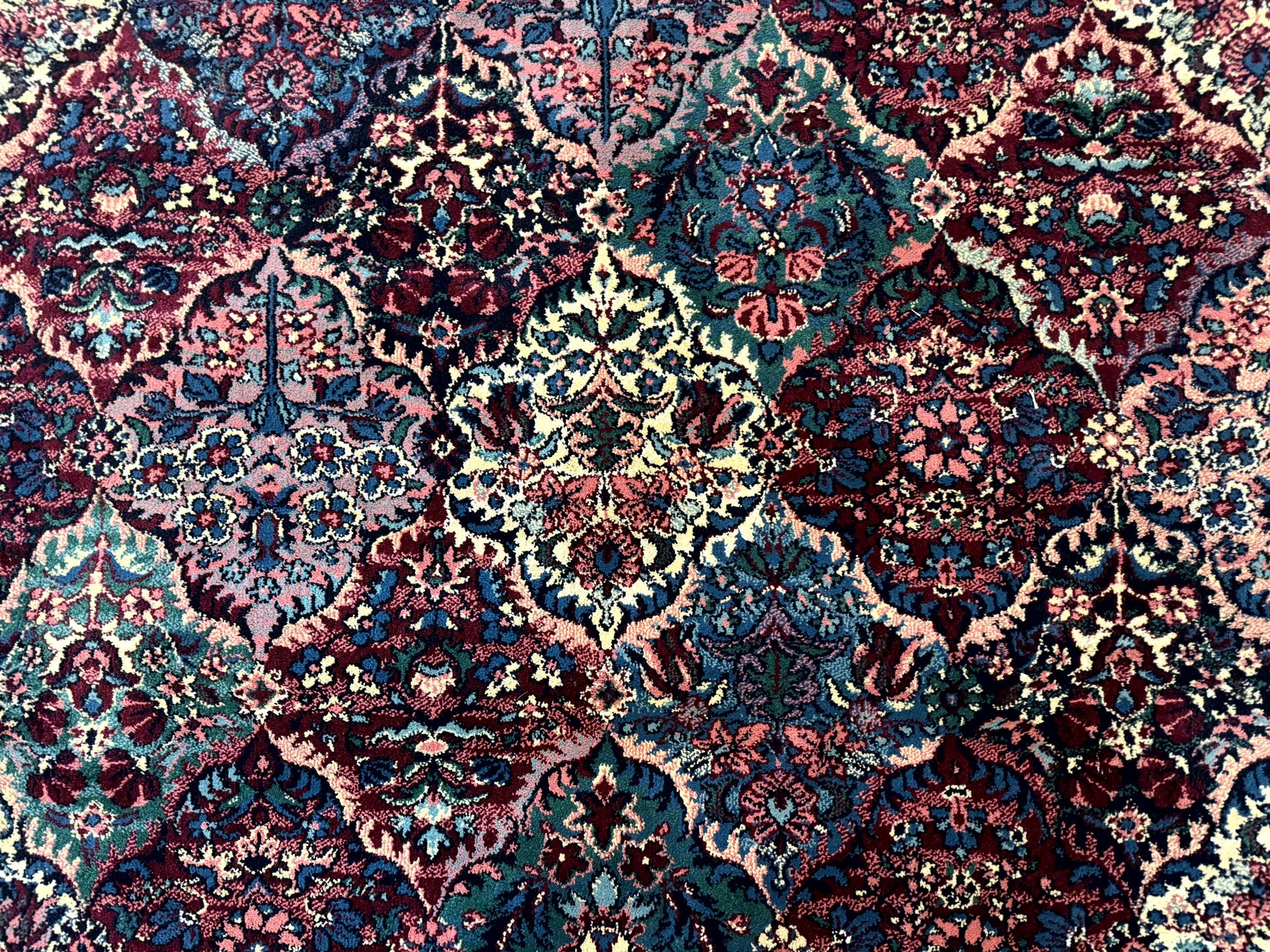Multicolor Panel Kirman Rug 8x11 - Nuvé
