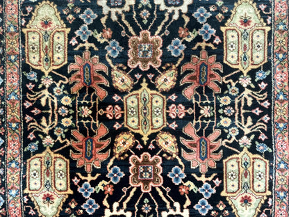 Karastan Rug 5.9 x 8.6, Chahar Mahal #604, Wool Vintage Discontinued Karastan Carpet - Nuvé