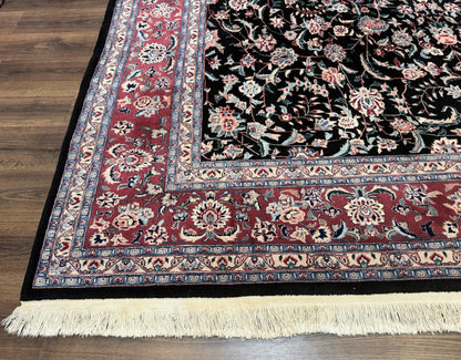 Large Sino Persian Rug 10x15, Floral Allover, Hand Knotted Wool Carpet, Fine - Nuvé