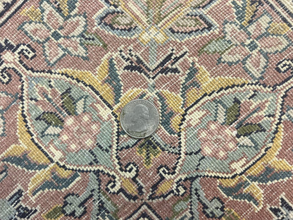 Pak Persian Rug 5x8, Handmade Wool Oriental Carpet, Vintage Rug, Floral Allover, Very Fine 320 KPSI - Nuvé