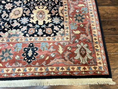 Karastan Rug 8 x 11.7, Karastan Williamsburg Kurdish Pattern 559, Wool Pile Vintage Karastan Carpet, Discontinued, Room SIzed Area Rug - Nuvé