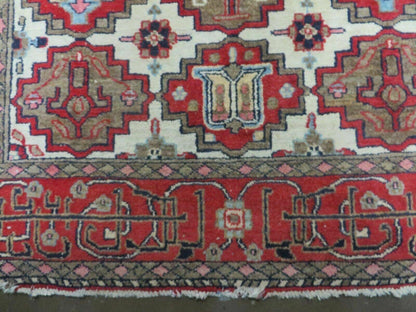 4' X 6' Antique Handmade Turkish Anatolian Wool Rug Vegetable Dyes - Nuvé