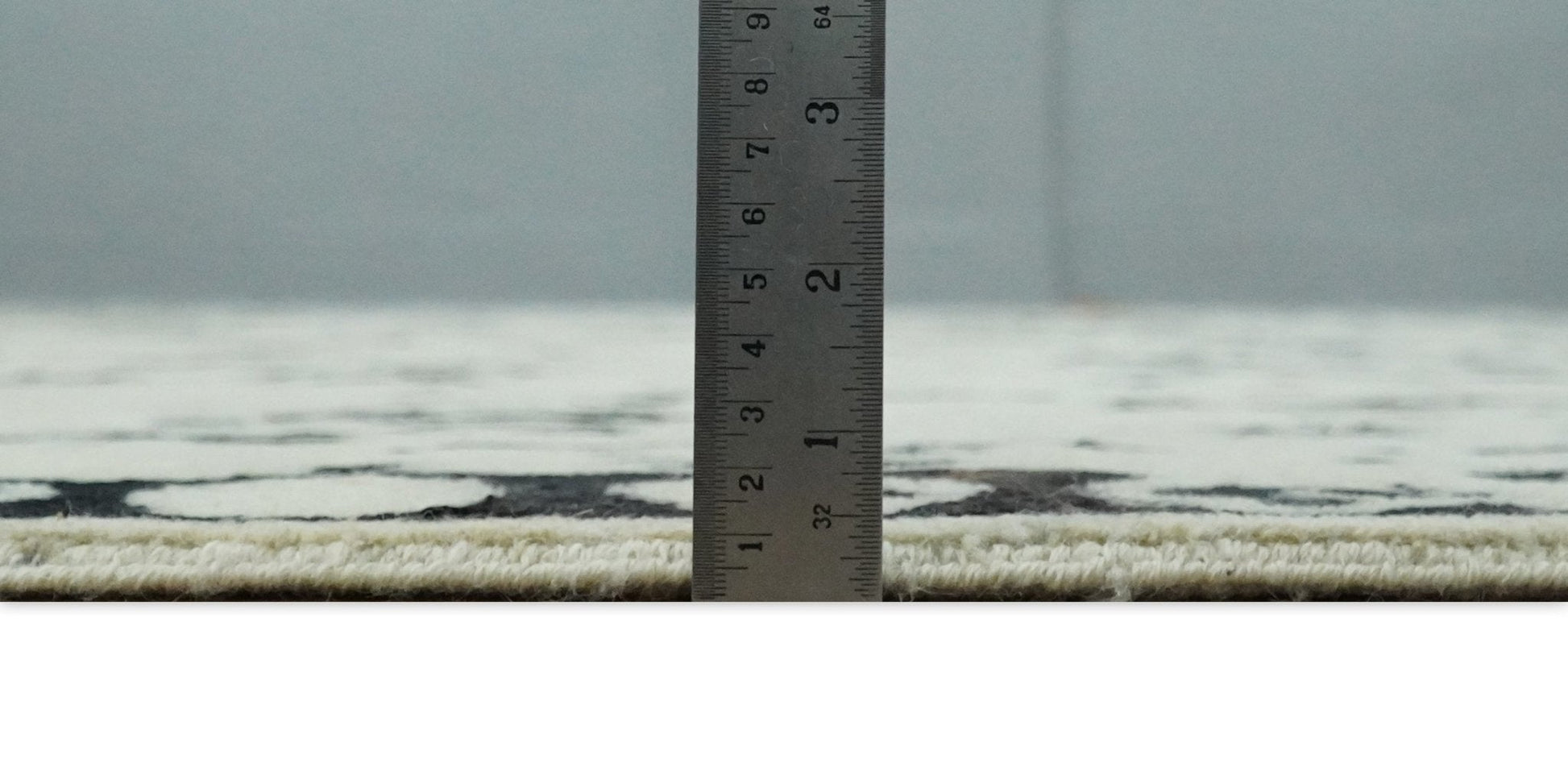 8x10 Fine Hand Knotted Beige and Black Traditional Vintage Persian Antique Wool Rug | AGR35 - Nuvé