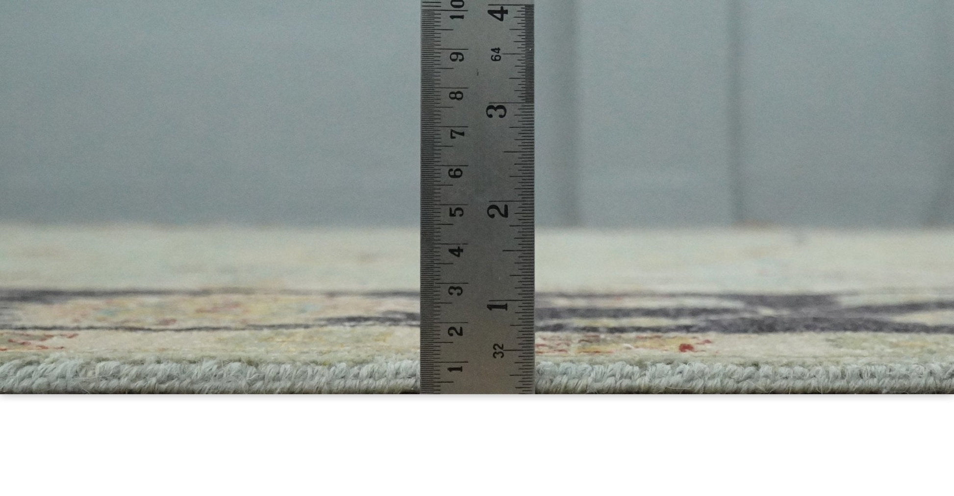 8x10 Fine Hand Knotted Silver and Black Muted Antique Traditional Vintage Persian Wool Rug | AGR45 - Nuvé