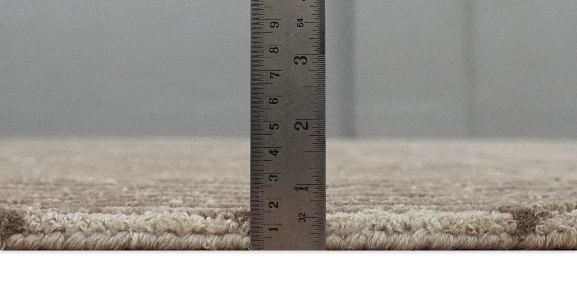 8x10 Hand Tufted Ivory and Bronze Stripes Pattern Rug Multi Size Living Room and Bedroom Rug | TRD6530810S - Nuvé